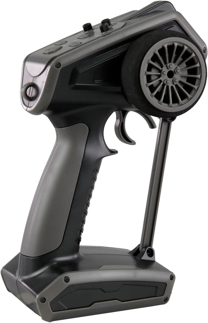 Amewi Black Turbo Militärboot mit Jetantrieb 28km/h 420mm RTR schwarz, Schwarz