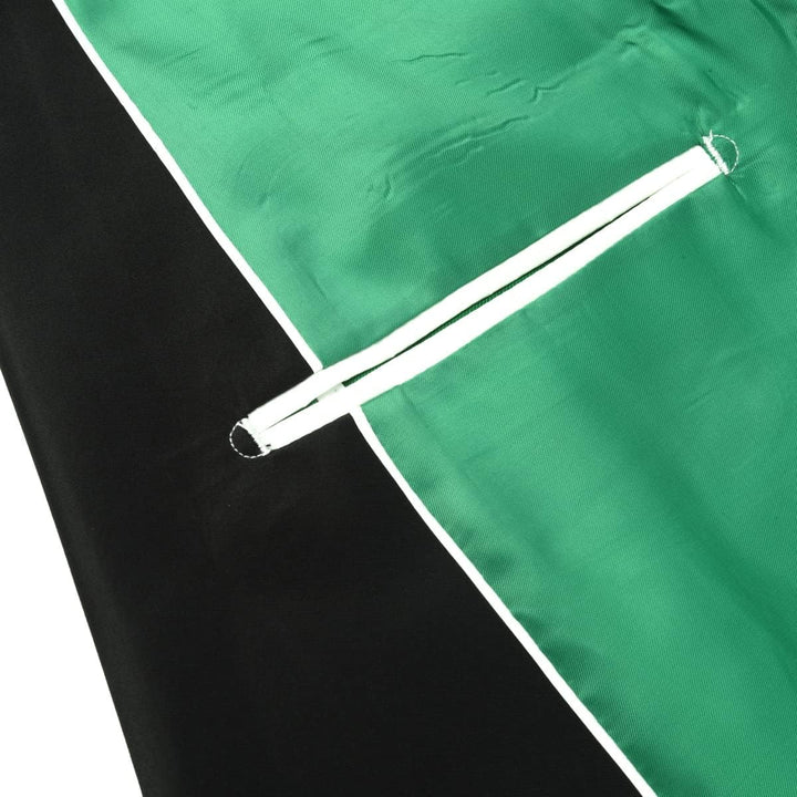 Sliktaa Herren Anzug Slim Fit Zweiteilig mit Schalkragen Hochzeit Büro Party schmale Passform Sakko