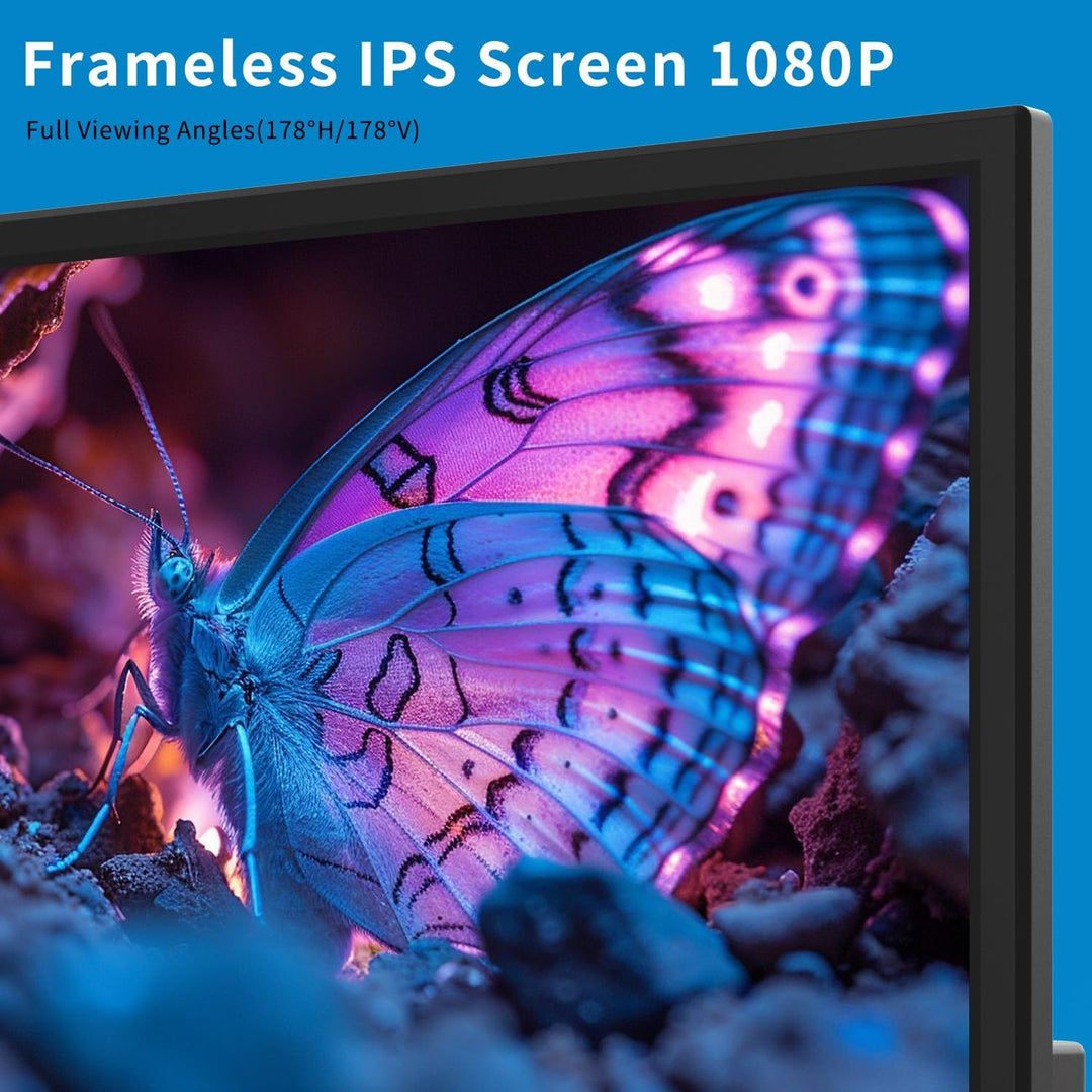 KCR 20 Zoll Freeview LED-Fernseher, integrierter digitaler DVB-T2 TV-Tuner, AV-Eingang, HDMI/VGA-Ein