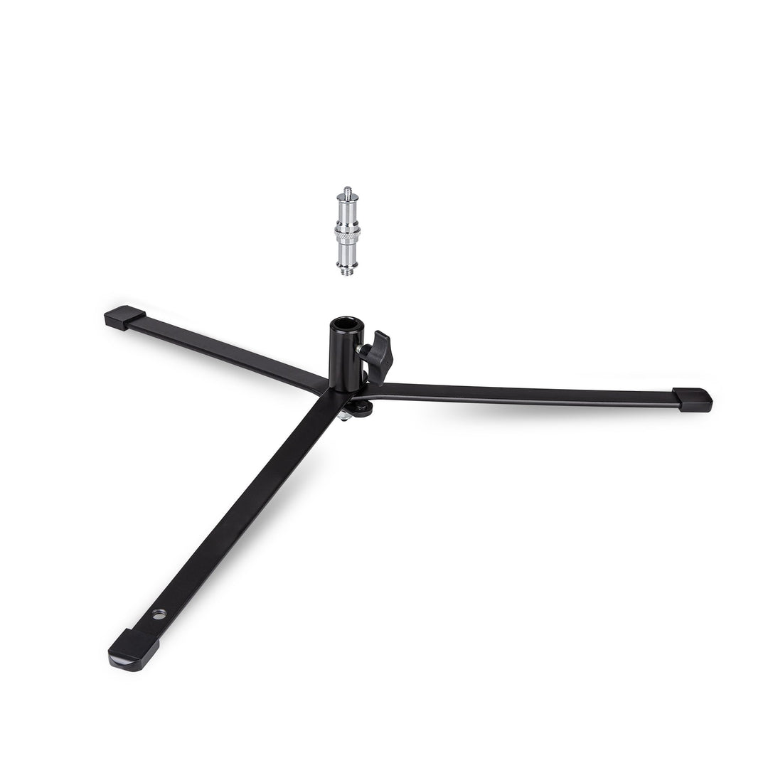 Walimex pro Bodenstativ Lampenstativ 15cm - Kompaktes leichtes Boden Lampen und Lichtstativ Tischsta