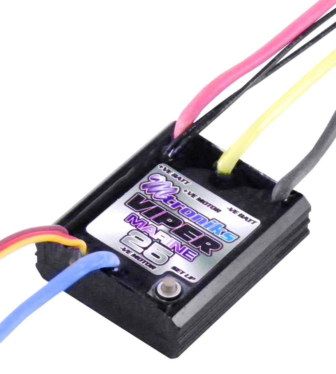 Carson 500906261 - Fahrregler Viper Marine 25, 6-12 V