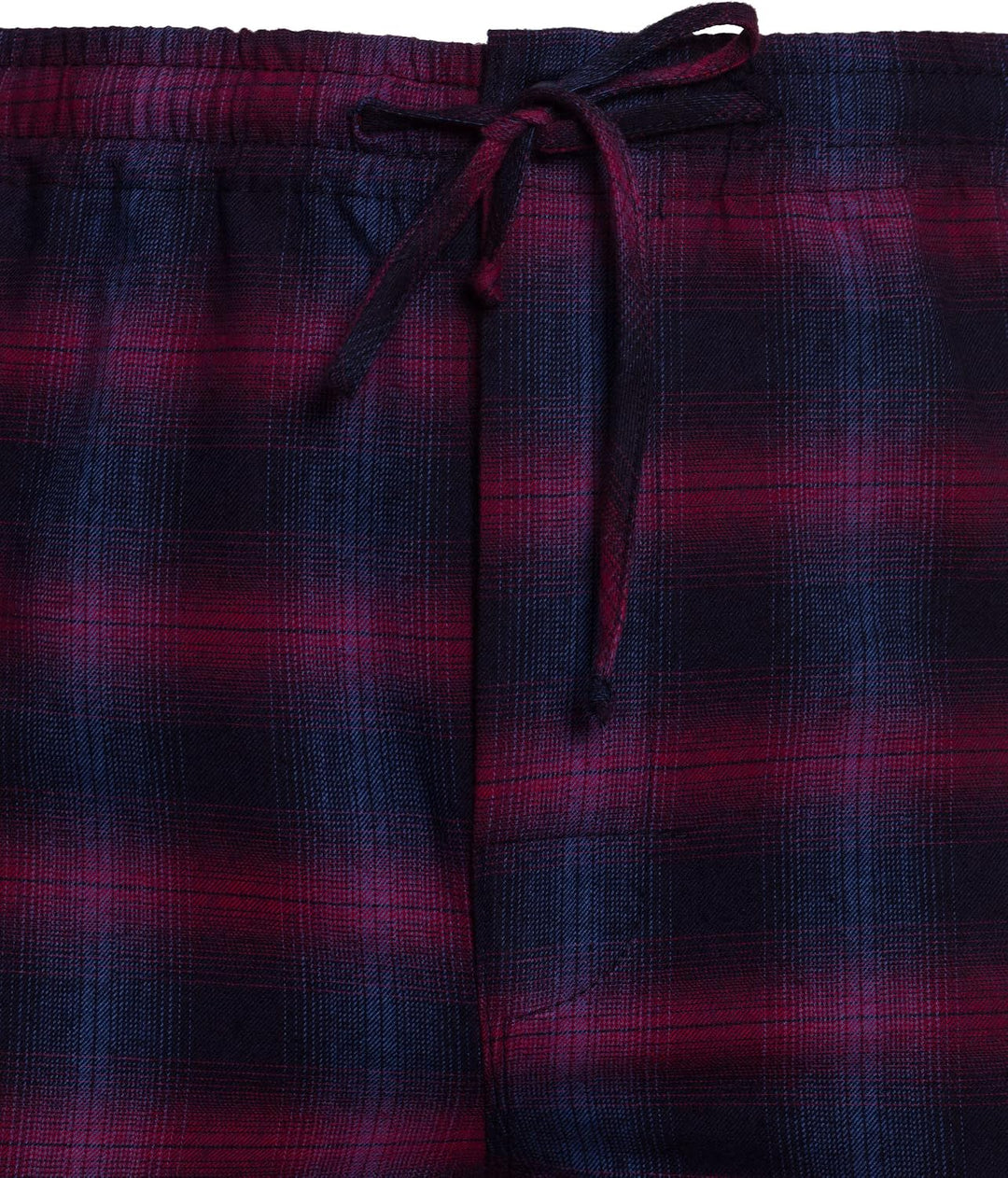 Revise RE-911 Schlafanzug für Herren - Lang - Flannel 100% Baumwolle - Pyjama - M Dunkelblau / Rot 1
