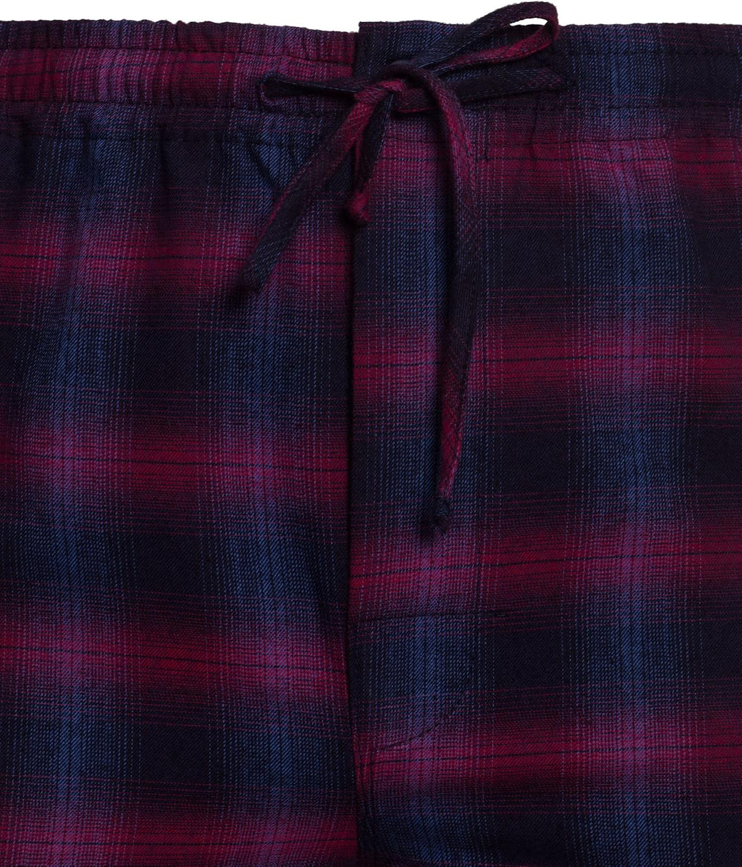 Revise RE-911 Schlafanzug für Herren - Lang - Flannel 100% Baumwolle - Pyjama - M Dunkelblau / Rot 1