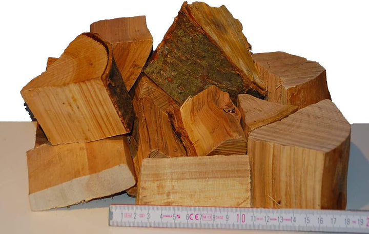 Kirsche Wood Chunks / Cherry Chunks Räucherklötze / Smokerholz direkt vom Holzhof, 100% Natürlich fü