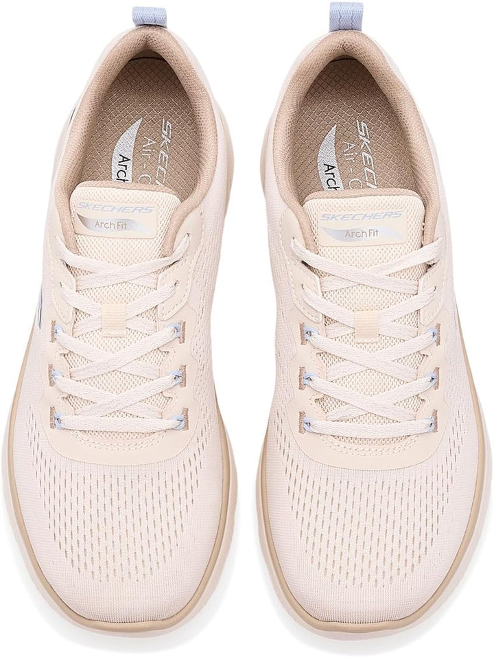 Skechers Damen Arch Fit Summits Daily Flow Turnschuhe 42 EU Natural Taupe, 42 EU Natural Taupe