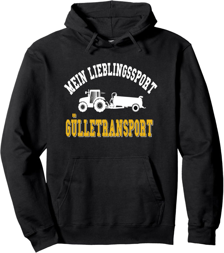 Bauer Traktor - Lustiger Spruch Gülletransport Pullover Hoodie