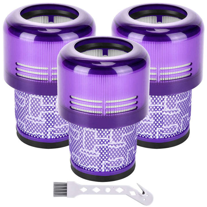 Artraise V11 V15 Filter für Dyson, 3 Stück Waschbar Ersatzfilter für Dyson V11 V15 SV14 SV22 Absolut