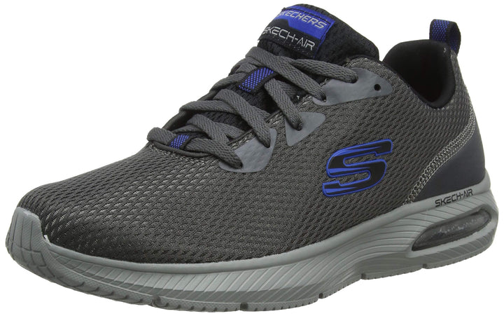 Skechers Herren Skech-air Element 2.0 Lomarc Sneaker 42.5 EU Charcoal Mesh Black Trim, 42.5 EU Charc