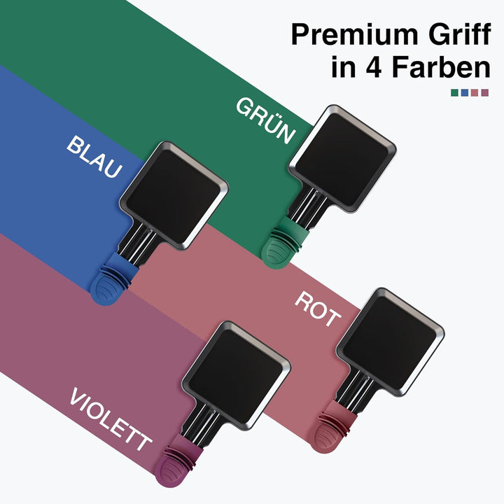 4 Stück Pfännchen für Raclette, Antihaftbeschichtet Grill Pfännchen, Viereckig Mini Raclette Grill P