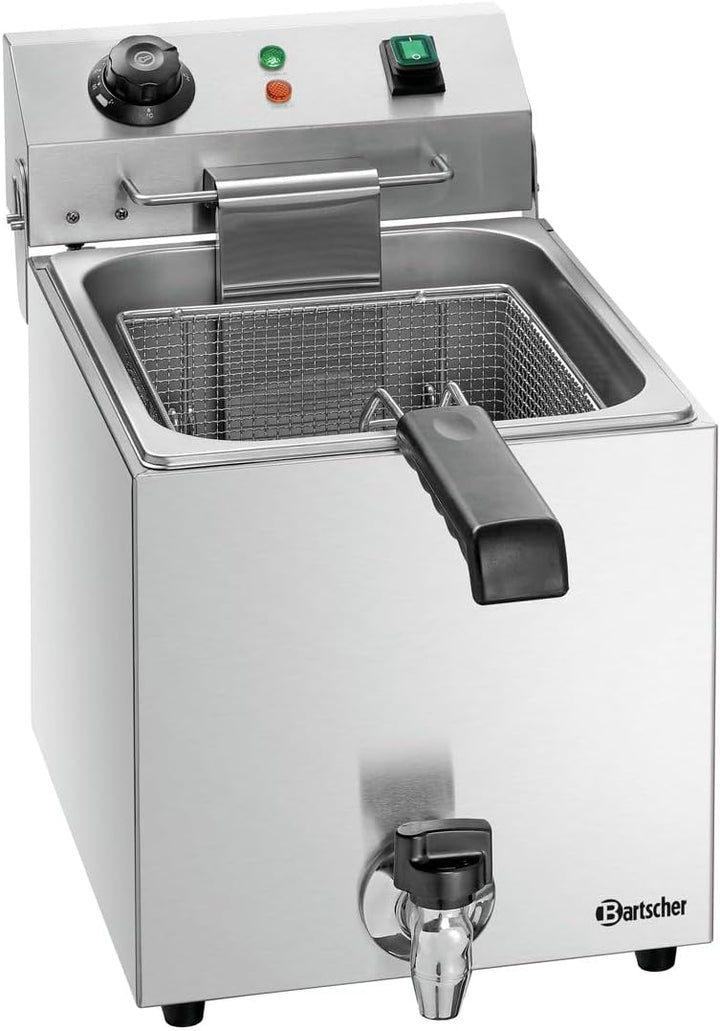 Bartscher Fritteuse SNACK III Plus mit Ablasshahn - A162823E