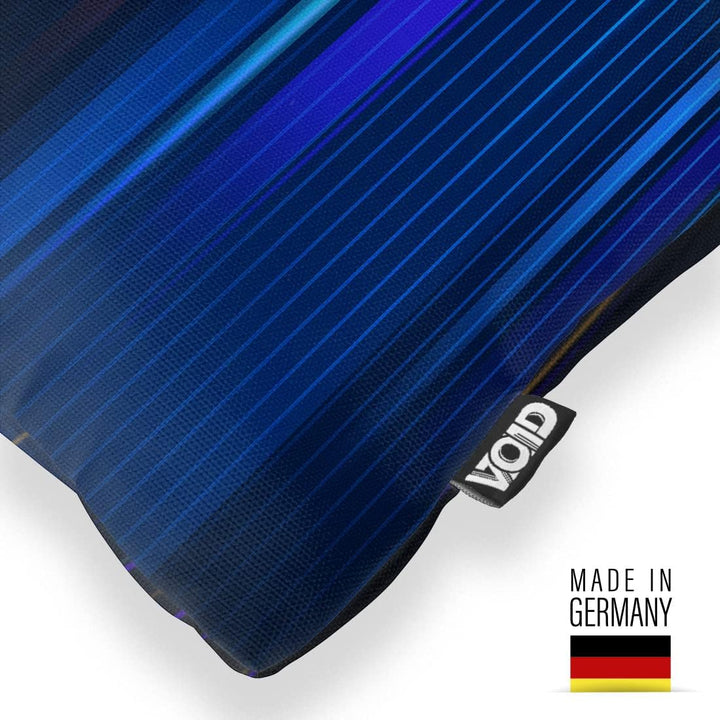 VOID Blue Lines Kissenbezug Kissenhülle Sofakissen Kissen Deko Outdoor-Kissen Dekokissen, Kissen Grö