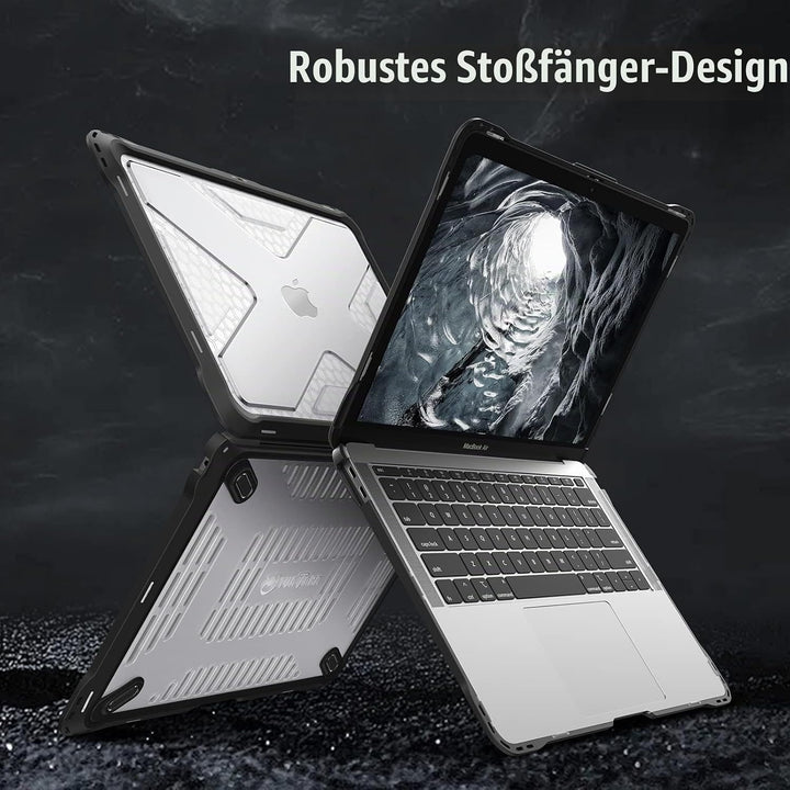 Fintie Hülle kompatibel mit MacBook Air 13 (2018-2020 Version) A2337(M1)/A2179/A1932, Ganzkörper-Rug