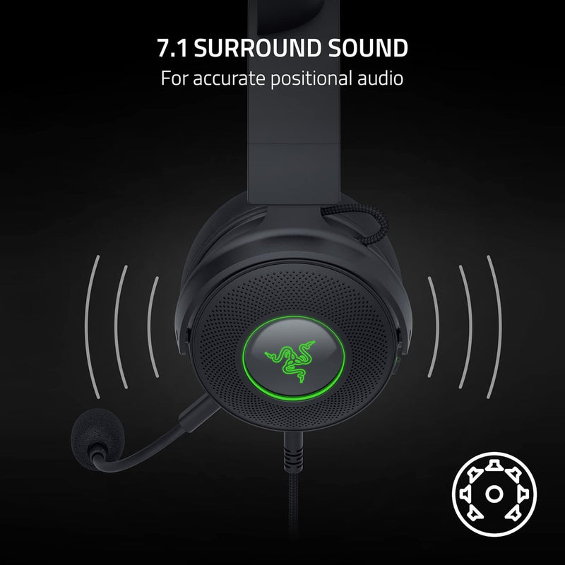 Razer Kraken Kitty V2 Pro RGB-Headset: austauschbare Ohren (Kitty, Bär, Hase) – Stream-Reaktivbeleuc