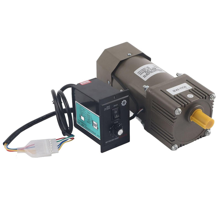 AC 220V 90W Motor mit einstellbarer Drehzahl Stufenlos regelbarer Frequenzumrichtermotor mit Getrieb