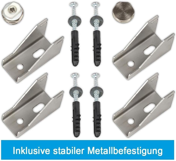 Paneelheizkörper Heizkörper Badheizkörper horizontal 298 x 1400 seitlicher Anschluss (469 Watt nach