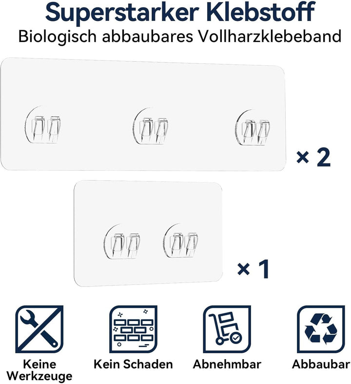 YASONIC Duschablage Ohne Bohren, 3 Stück Rostfreie Badezimmer Organizer, Schnelltrocknender Duschreg