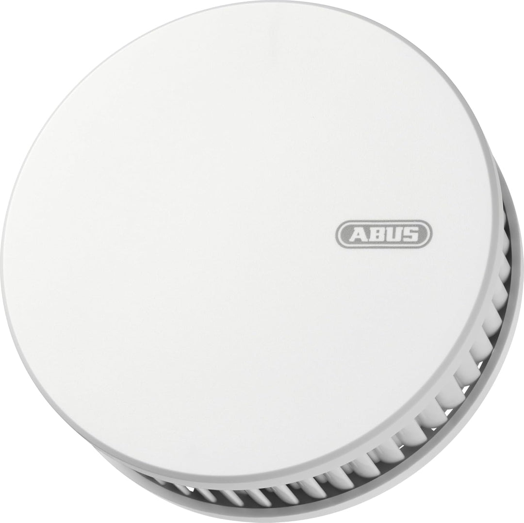 ABUS Rauchmelder RWM250 mit 12-Jahres-Batterie & Hitzewarnfunktion - für Küchen, Wohnräume und Wohnw