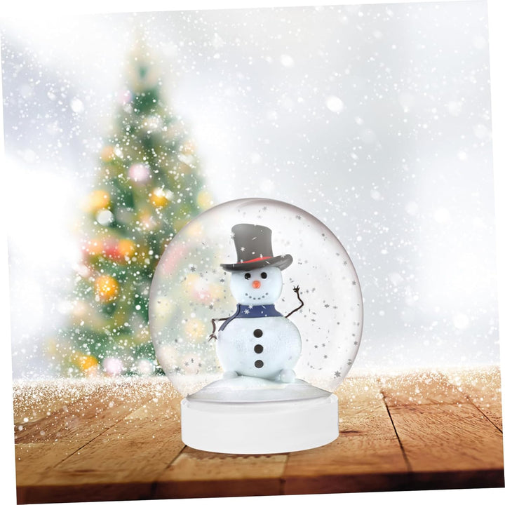 HOMSFOU 10 Stück Weihnachten DIY Schneekugel Requisite Weihnachten DIY Basteln Herstellung DIY Herst
