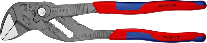 KNIPEX Zangenschlüssel, Multi-Schraubenschlüssel, Chrom-Vanadium, atramentiert, mit 2K-Griffen, 250