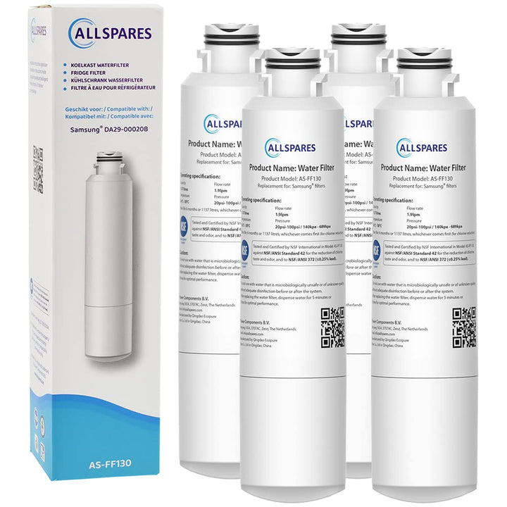 AllSpares Wasserfilter für Kühlschrank geeignet für Samsung DA29-00020B / DA29-00020A / DA29-00019A