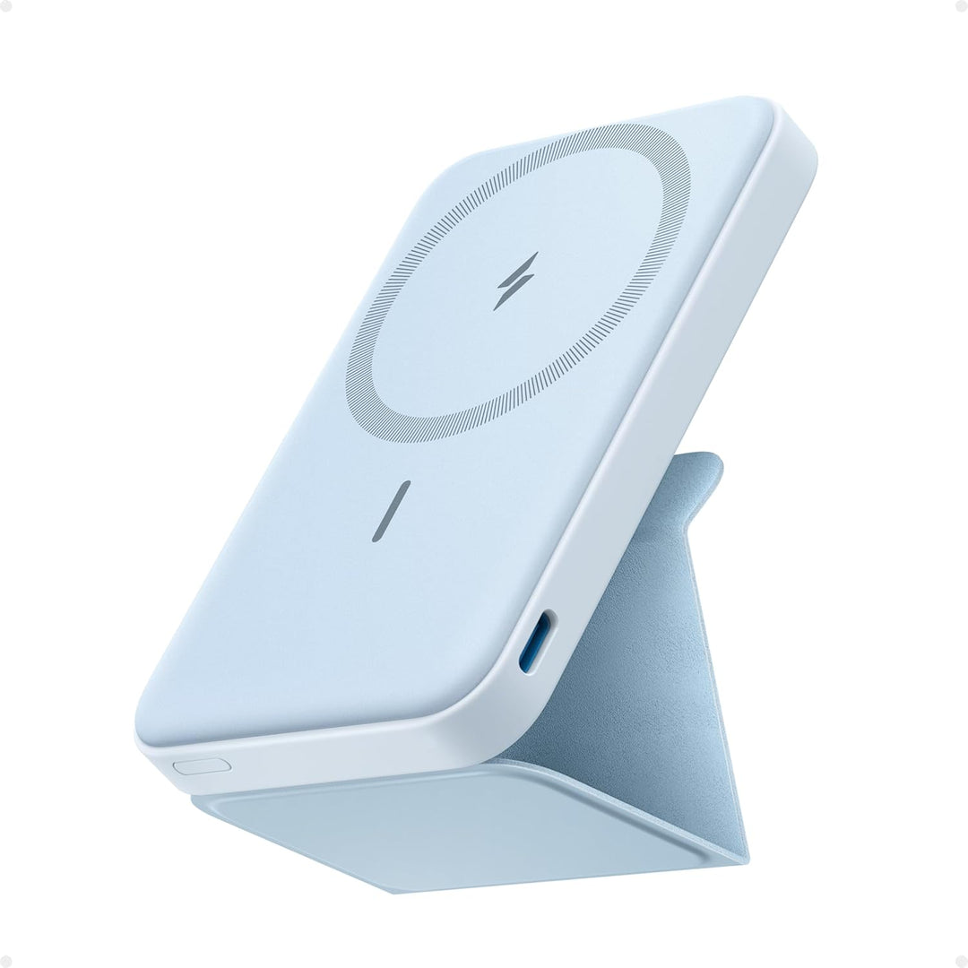 Anker 622 Magnetische Kabellose Powerbank (MagGo), 5000mAh Klappbare Magnetische Powerbank mit USB-C