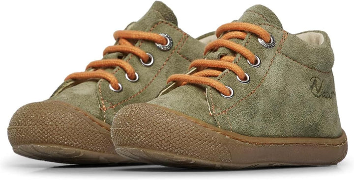 Naturino Lauflernschuhe aus Veloursleder 20 EU Militärgrüne, 20 EU Militärgrüne