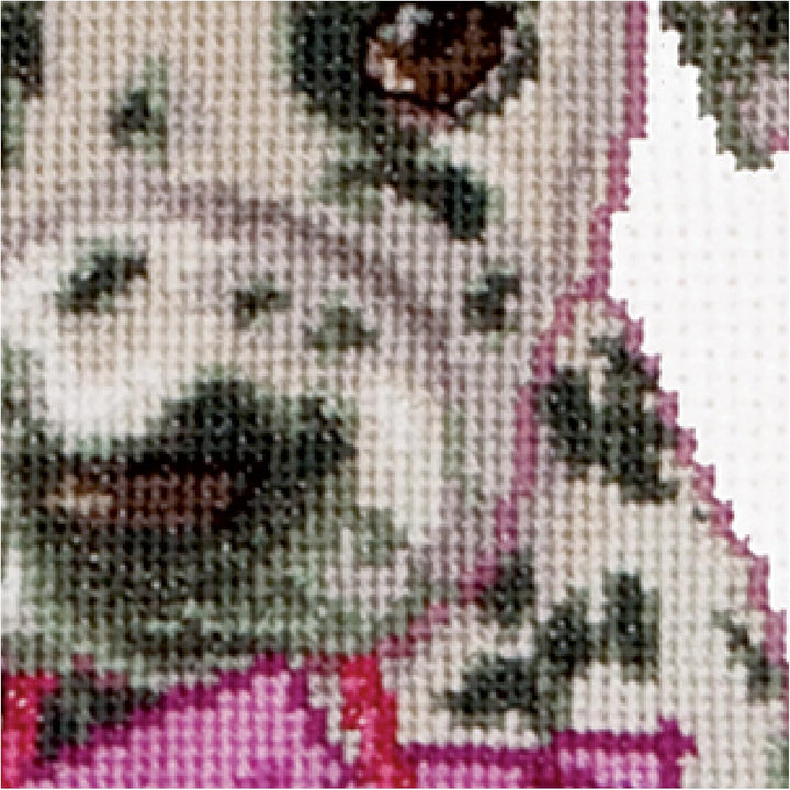 Thea Gouverneur - Kreuzstich-Set - Puppy WentShopping - Aida - 16 Count - Für Erwachsene - 737A 31x3