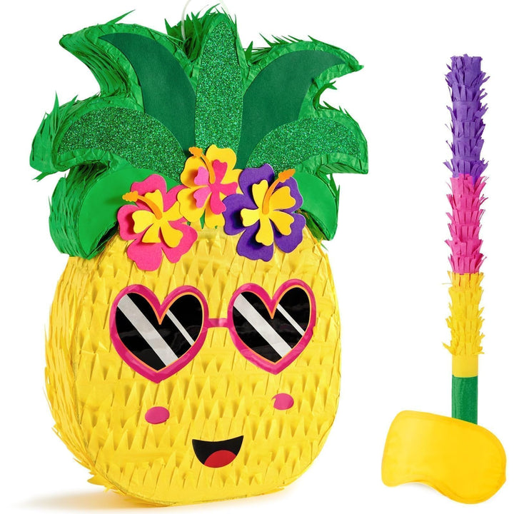 WERNNSAI Ananas Pinata – Geburtstag Pinata Hawaii Deko Junge Kinder Mädchen Ananas Piñata Füllung mi