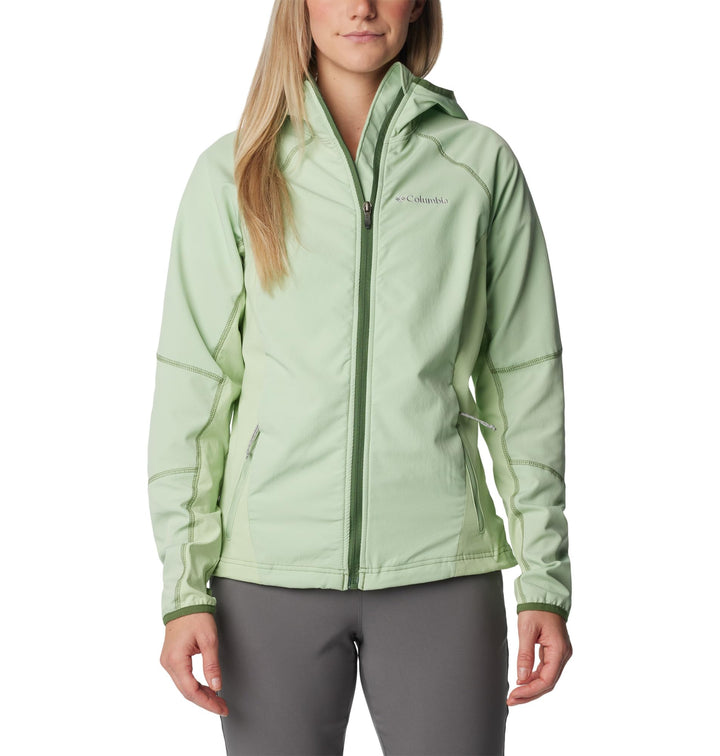 Columbia Damen Softshelljacke Sweet As Hoodie S Sage Leaf, S Sage Leaf