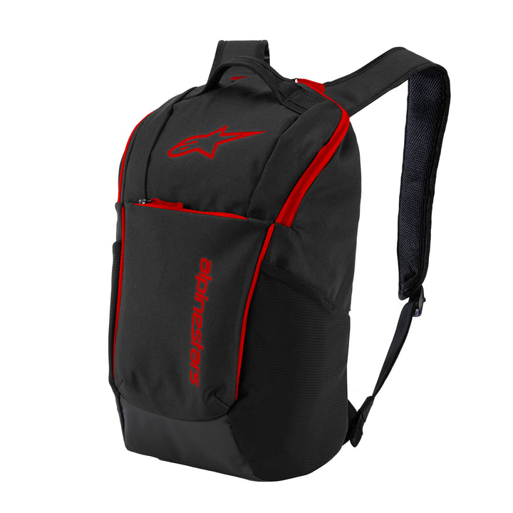 Alpinestars, Defcon V2 Backpack, Rucksack, Schwarz Rot, Os, Mann, 35 x 50 x 54 cm
