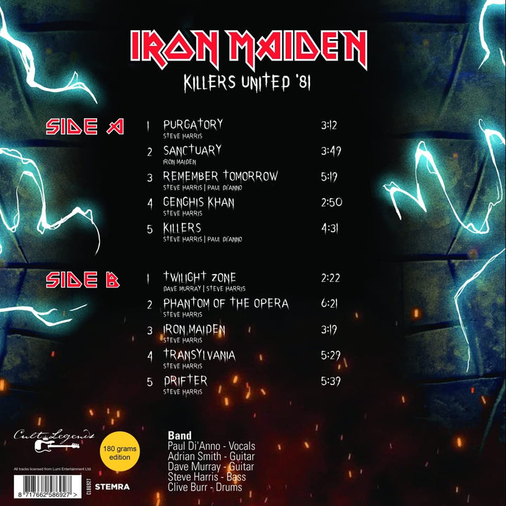 Killers United '81, Zubehör mit Buch