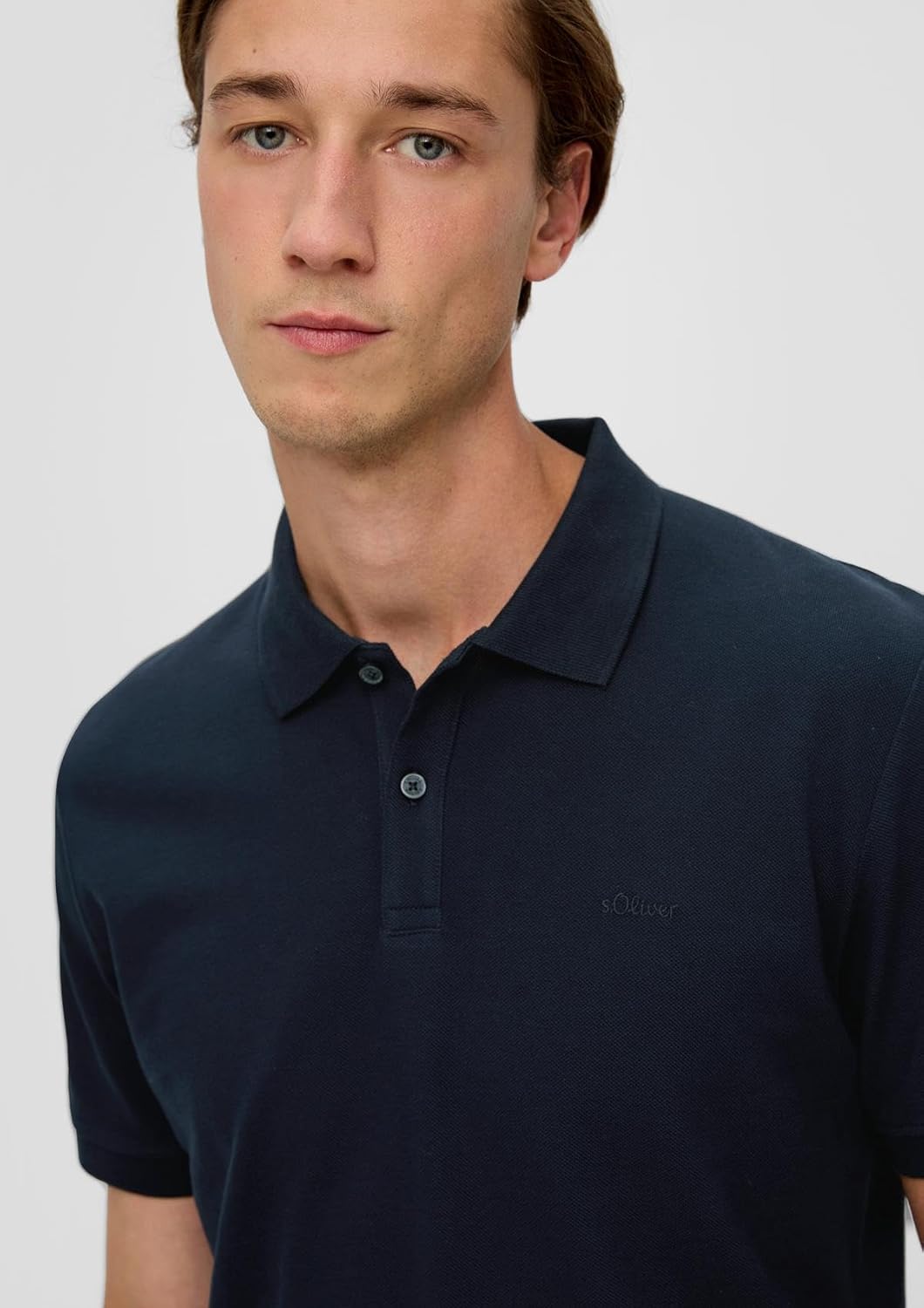 s.Oliver Herren Poloshirt M Blau (Medieval Blue Aop 58a1), M Blau (Medieval Blue Aop 58a1)