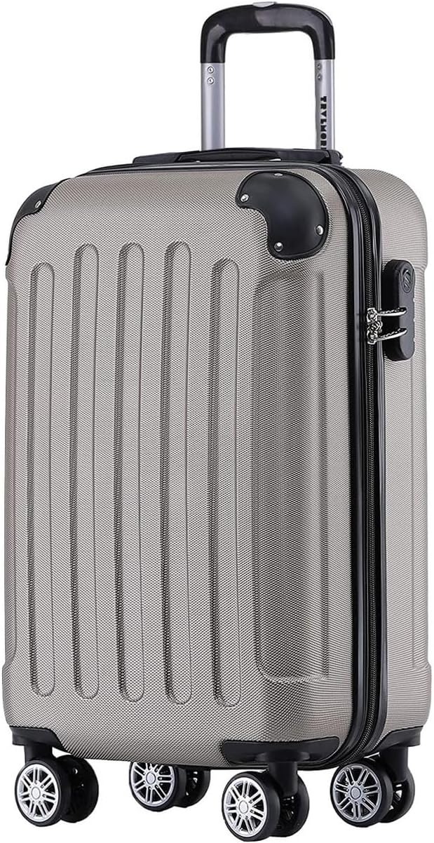 TRVLMORE Handgepäck Koffer 55x40x20cm, Koffer & Trolleys, Reisekoffer mit Rollen, Handgepäck Trolley