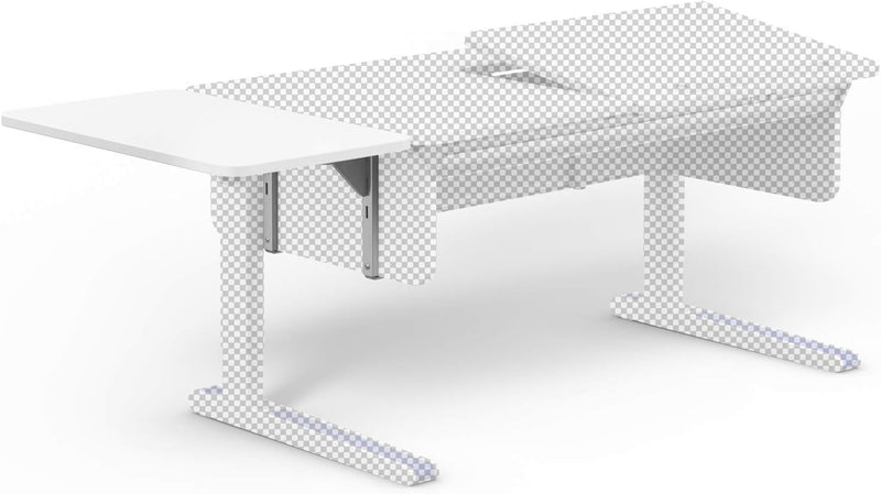 moll Champion Side Top, Tisch-Erweiterung in die Breite, seitliche Ablagemöglichkeit, Weiss, Holzwer