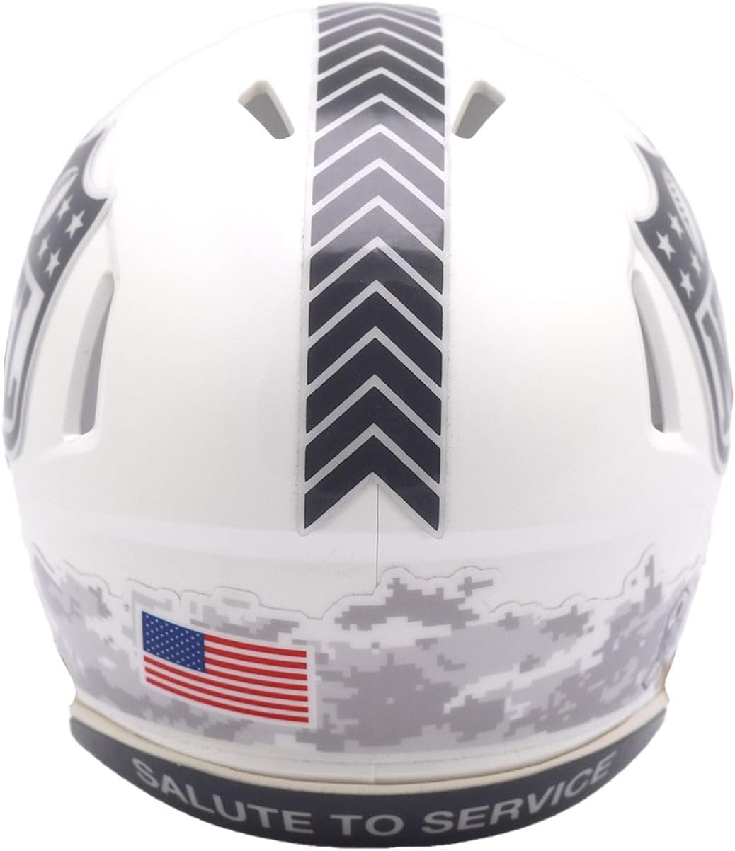 NFL New Orleans Saints Salute to Service 2024 Mini Helm Speed Footballhelm