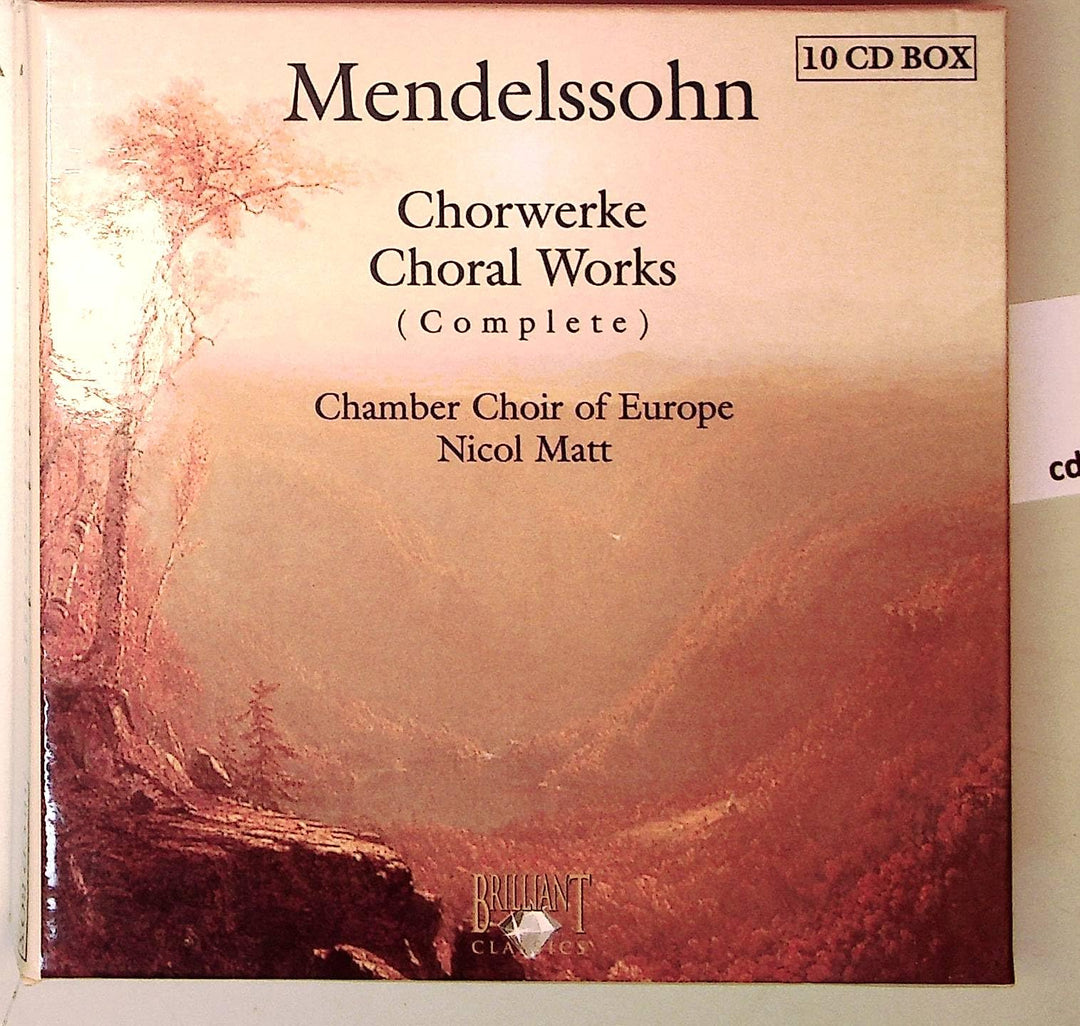 Mendelssohn - Chorwerke, Audio-CD