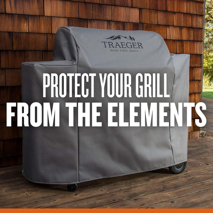 Traeger Grills BAC513 Grillabdeckung in voller Länge Grillzubehör - Ironwood 885 Traeger Ironwood 88