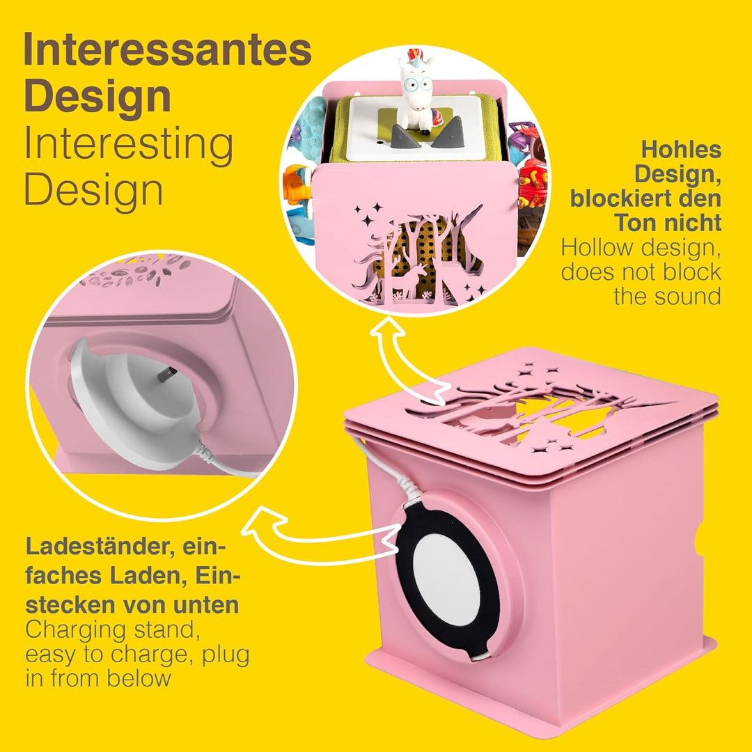 Metall Tonie Regal vollständig magnetisches Toniebox Regal Tonie aufbewahrung für bis zu 25-40 Figur