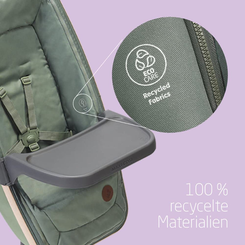 Maxi-Cosi Alba Essensset, Essensset für Alba All in 1 Stubenwagen, 100% recycelte Stoffe, 6 Monate -