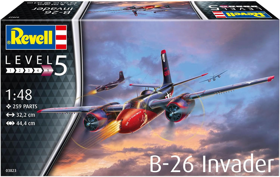 Revell 03823 originalgetreuer Modellbausatz für Experten, unlackiert