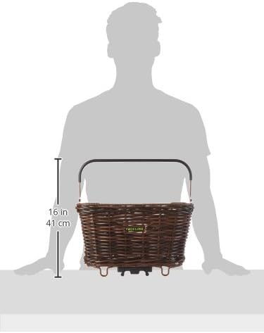 Racktime Weidenkorb BaskIt Willow 20 Liter Masse 21,5 x 41,5 x 30 cm Braun, Braun