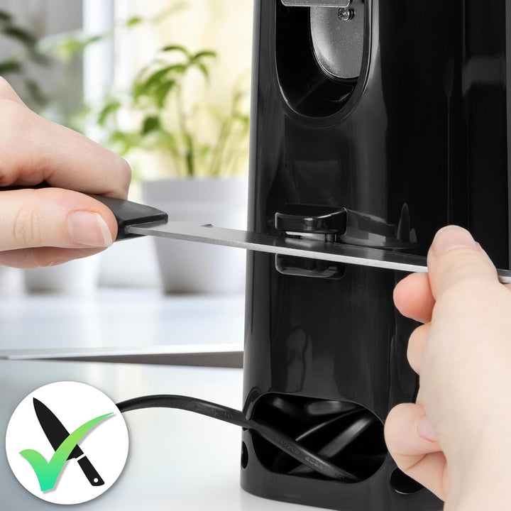 Duronic CO40 Dosenöffner, elektrischer Büchsenöffner für bis zu 600 ml Konservendosen, 3-in-1 automa