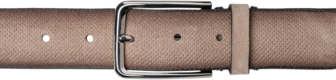 BRAX Herren Style Veloursledergürtel Gürtel 85 Sand, 85 Sand