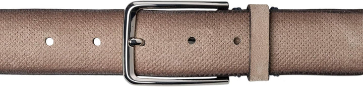 BRAX Herren Style Veloursledergürtel Gürtel 85 Sand, 85 Sand