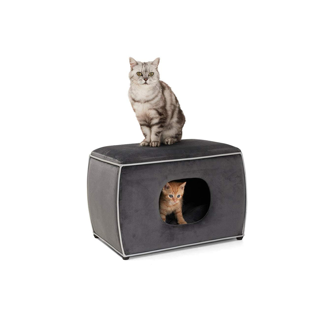 CanadianCat Company | Cat Cave Nelson | Grijs | Kattenmand, knuffelgrot voor katten