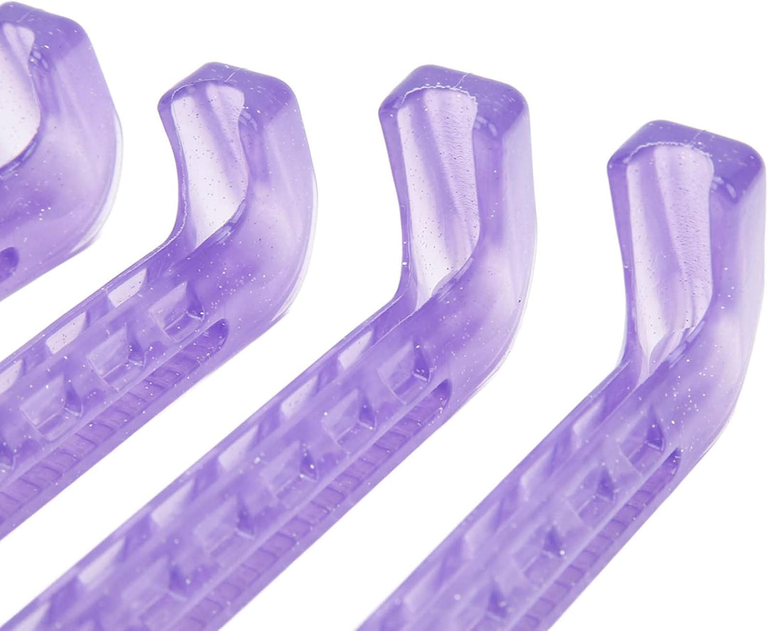 Zerodis Schlittschuh-Klingenschutz, Schlittschuh-Schutzfeder-Design für Hockey-Schlittschuhe Violett