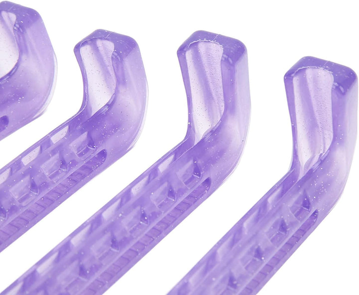 Zerodis Schlittschuh-Klingenschutz, Schlittschuh-Schutzfeder-Design für Hockey-Schlittschuhe Violett
