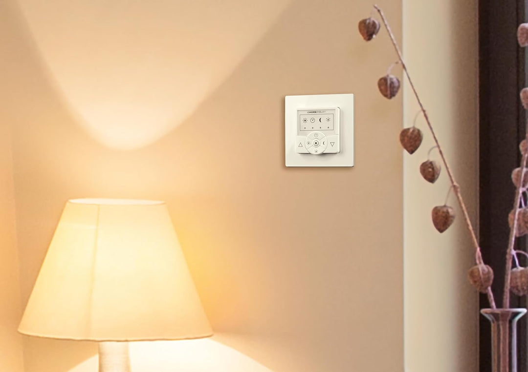 HOMEPILOT - Zeitschaltuhr Classic Smart | Funkfähige Steuerung speziell für Rollladenmotoren in jede