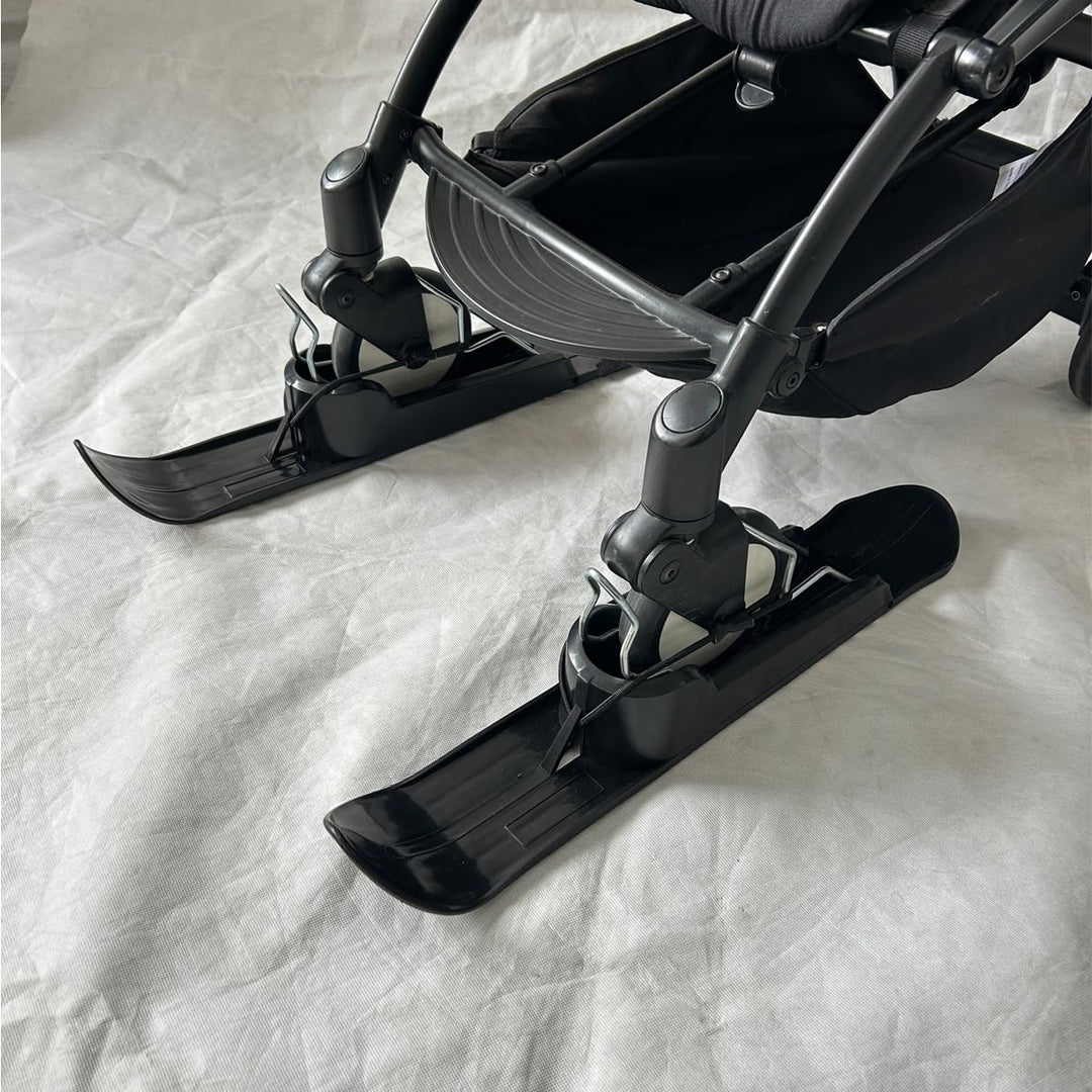 Universal Skischild für Kinderwagen und Trolleys für Haustiere, Schneewagen- oder Strandgleiter, Ski