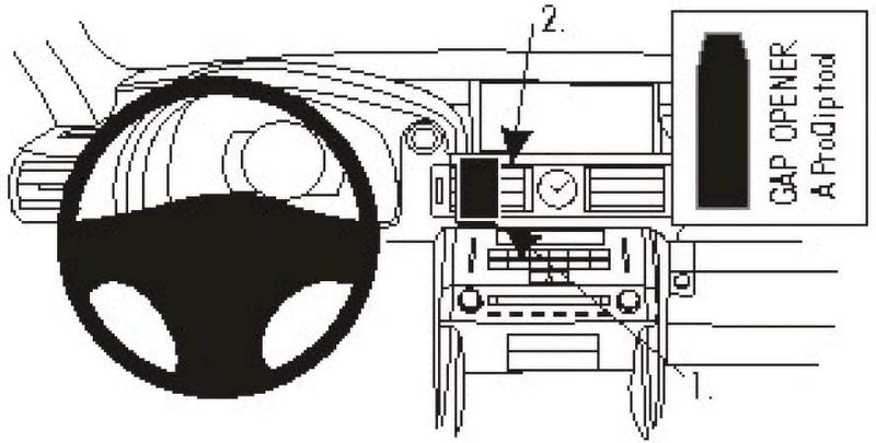 Brodit 854960 ProClip Halterung